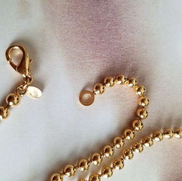 Premier Designs ball chain necklace. - Picture 3 of 4